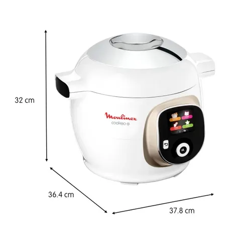 Multicuiseur Intelligent Cookeo 1600w Blanc - Yy5412fb