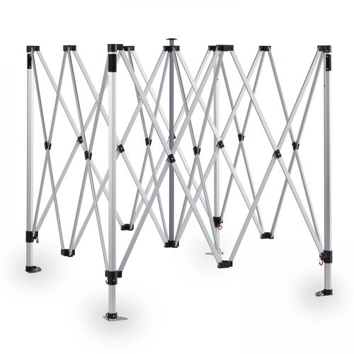 Tente Pliante En Aluminium 3x3m Blanche Pro 40