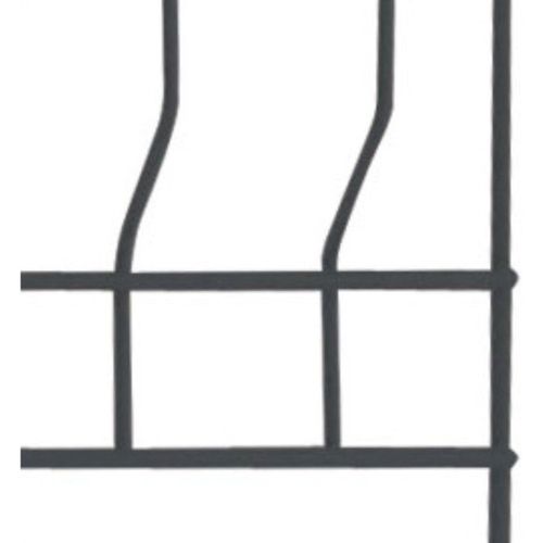 Range-chaussures Mural Pour 6 Paires En Métal Gris 44 X 6 X 75 Cm