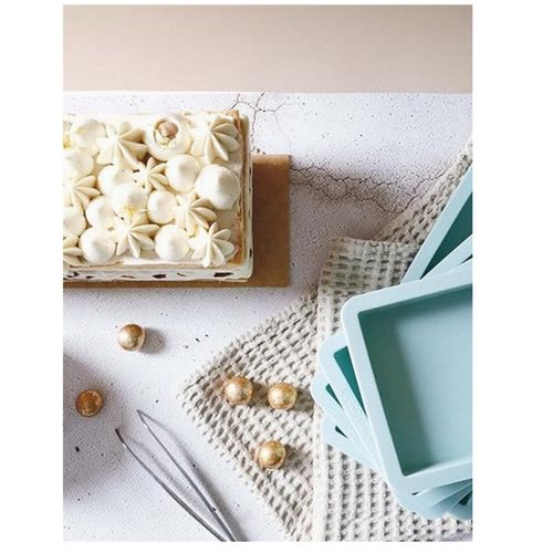 Moules à Cake Rectangulaire X3 Vert D'eau 2976