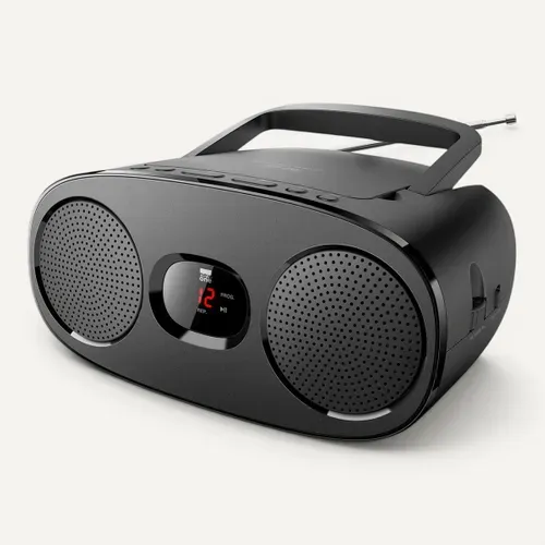 Radio CD Ttuner FM NEW ONE RD306 affichage LED rouge vue de face