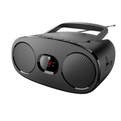 Radio CD Ttuner FM NEW ONE RD306 affichage LED rouge vue 3/4