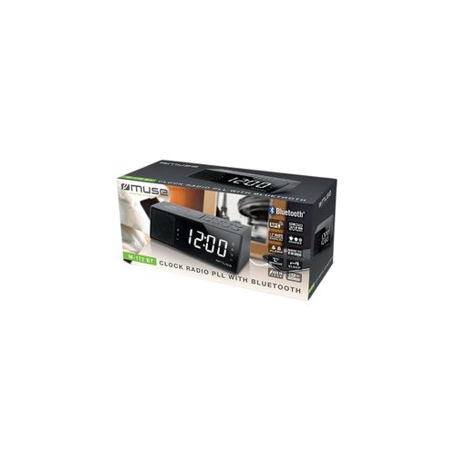 Radio réveil Tuner FM MUSE M-172 BT Bluetooth