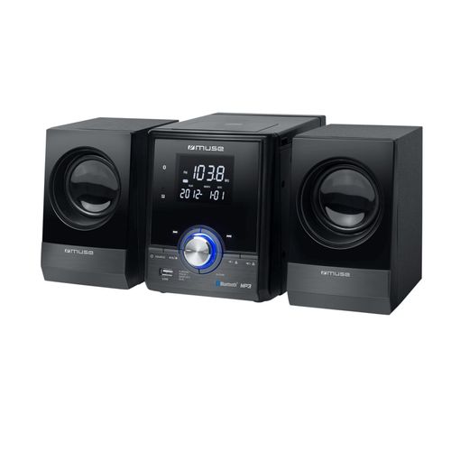 Micro chaine MUSE M-38BT Bluetooth vue de face
