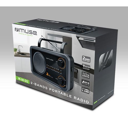 Radio Portable Analogique Noir - M06ds