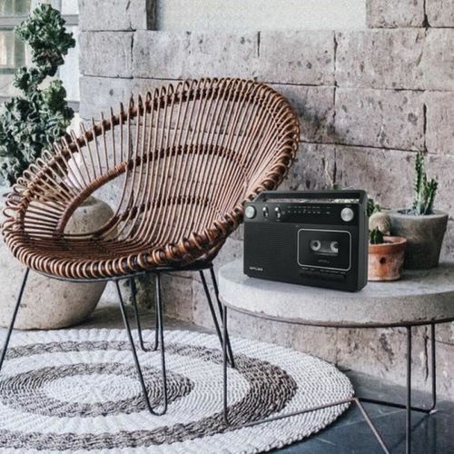 Radio cassette enregistrable portable Noir - M-152 Rc