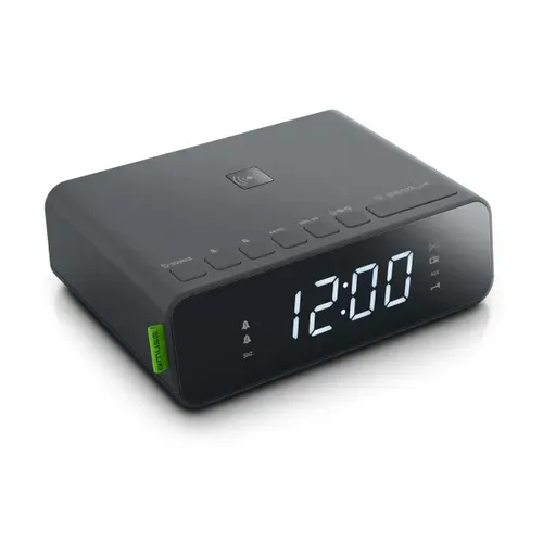 Radio-réveil Double Alarme Noir M175wi