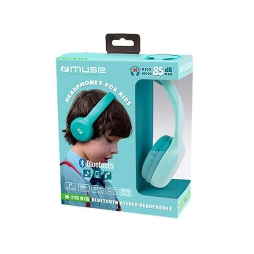 Casque Bluetooth M215btb Bleu Circum-Auriculaire avec 13h d'Autonomie