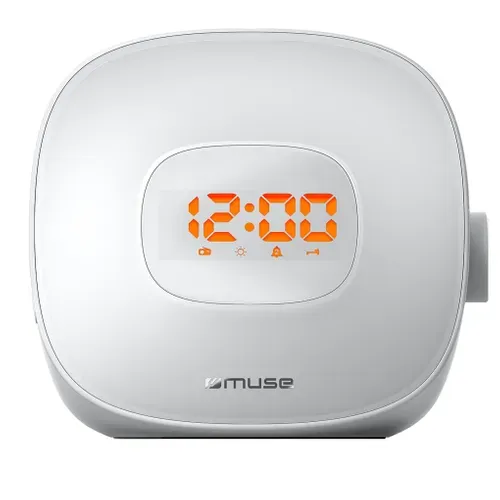 Radio réveil MUSE ML-198 CR vue de face
