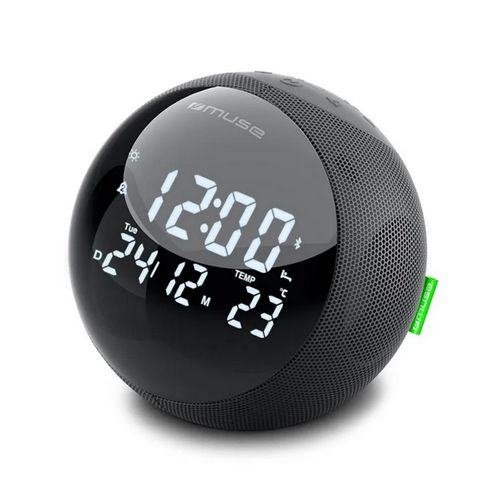 Radio-réveil Double Alarme Noir M197bt