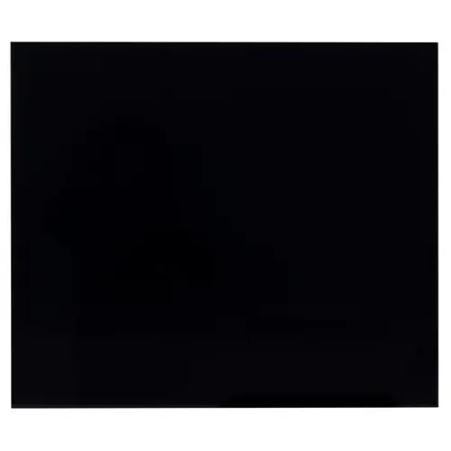 Crédence verre trempé noir - D1934 / Noir vue de face