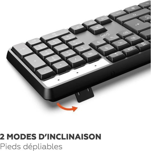 Clavier Sans Fil - Mobility Lab - Deluxe - Azerty - Noir