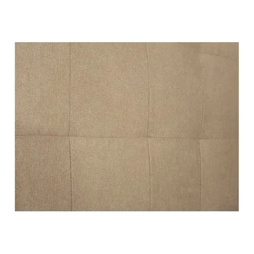 Tête De Lit Capitonnée En Tissu Megan -  Beige, Largeur - 140 Cm