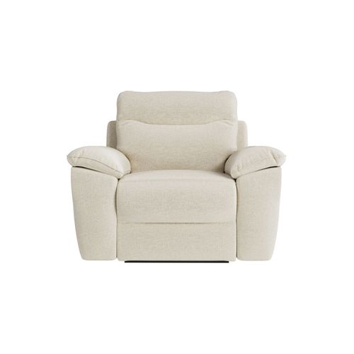 Fauteuil De Relaxation électrique Ross En Tissu - Beige