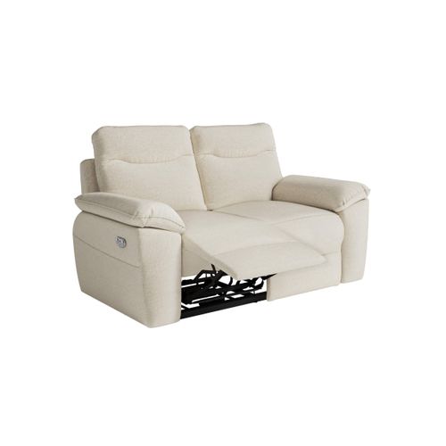 Pack - Canapé De Relaxation Ross électrique 2 Et 3 Places En Tissu Antitache - Beige