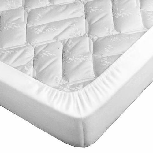 Drap Housse Pour Canapé Lit Bonnet 15 Blanc 135x185 (convertible)