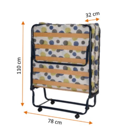 Ensemble Lit Pliant Et Matelas 8 Cm Soutien Mi-ferme 120x190 - 1 Personne - Accueil Dynamique