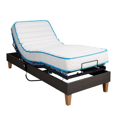 Sommier électrique Tpr 50 Décor Chêne Foncé 70x190