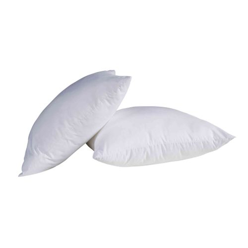 Lot De 2 Oreillers Confort Enveloppe Coton 50x70
