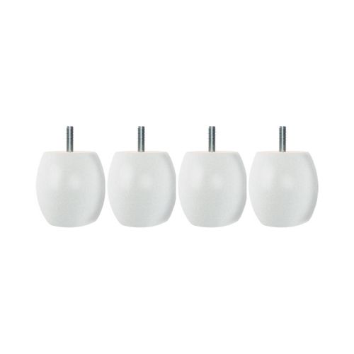 Pieds De Lit Boule En Bois – Lot De 8, France
