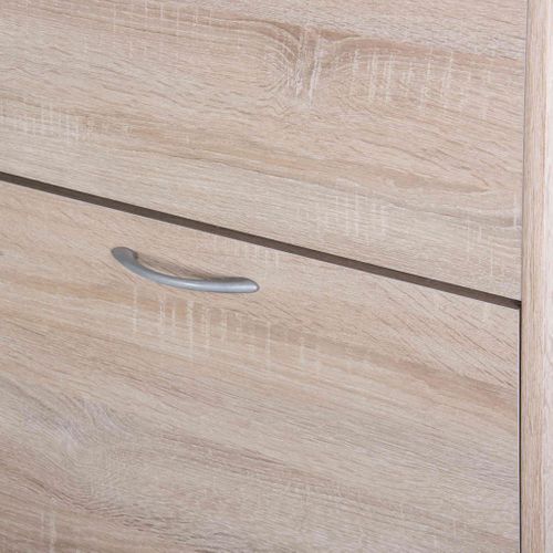 Meuble à Chaussures 4 Tiroirs, Effet Bois Imitation Chêne