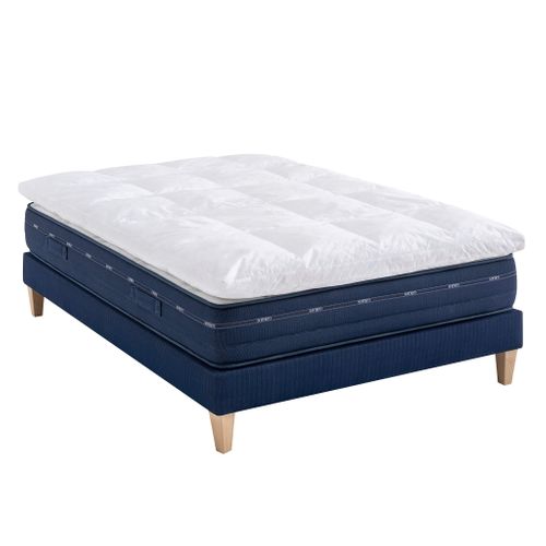Surmatelas Duvet Et Plumes De Canard Rêve Soutien Mi-ferme 140x200 - 2 Personnes - Accueil Très Moel