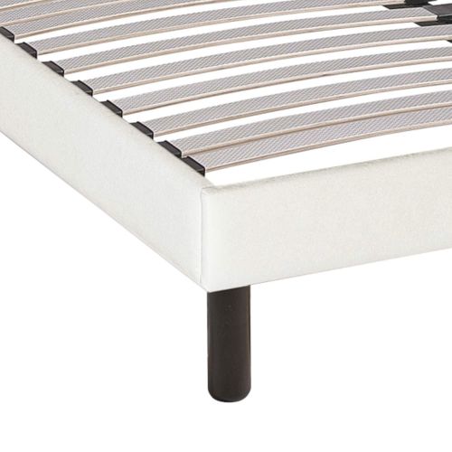Sommier Kit Déco Tapissier Ecru 160x200