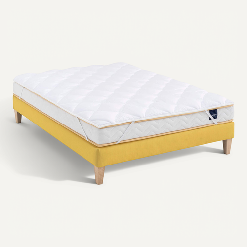 Surmatelas Moelleux Et Respirant Aurore Soutien Ferme 140x190 - 2 Personnes - Accueil Confortable