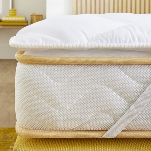 Surmatelas Moelleux Et Respirant Aurore Soutien Ferme 140x200 - 2 Personnes - Accueil Confortable