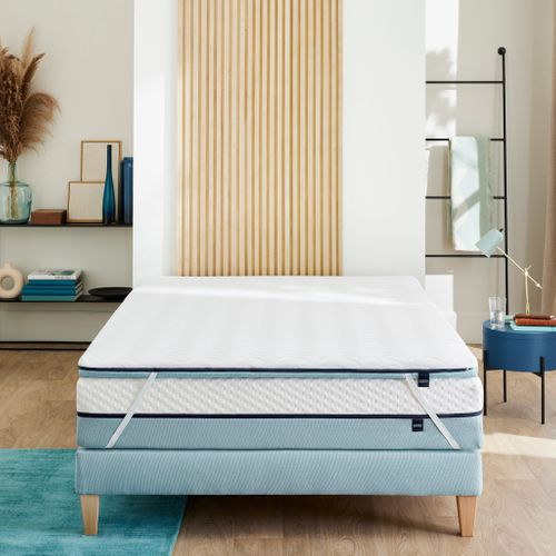 Surmatelas Mémoire De Forme 7 Cm Songe Soutien Mi-ferme 70x190 - 1 Personne - Accueil Très Moelleux