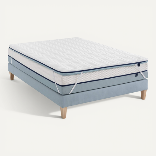 Surmatelas Mémoire De Forme 7 Cm Songe Soutien Mi-ferme 90x200 - 1 Personne - Accueil Très Moelleux