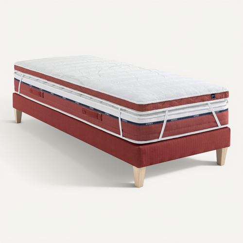 Surmatelas Latex Ferme Crépuscule Soutien Mi-ferme 70x190 - 1 Personne - Accueil Très Moelleux