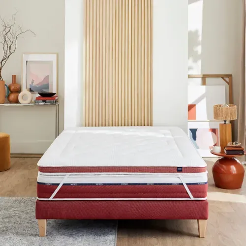 Surmatelas Latex Ferme Crépuscule Soutien Mi-ferme 90x190 - 1 Personne - Accueil Très Moelleux