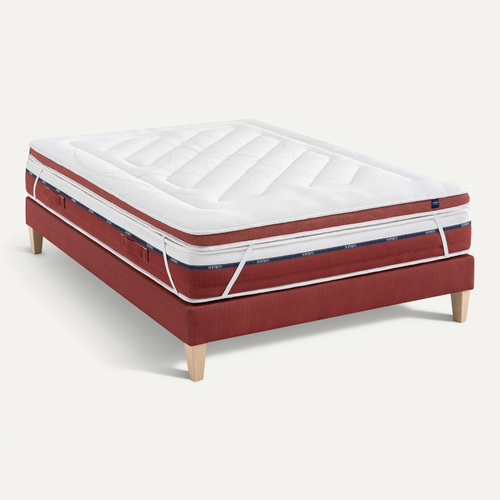 Surmatelas Latex Ferme Crépuscule Soutien Mi-ferme 160x200 - 2 Personnes - Accueil Très Moelleux