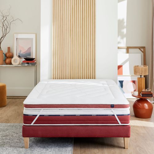 Surmatelas Latex Ferme Crépuscule Soutien Mi-ferme 160x200 - 2 Personnes - Accueil Très Moelleux