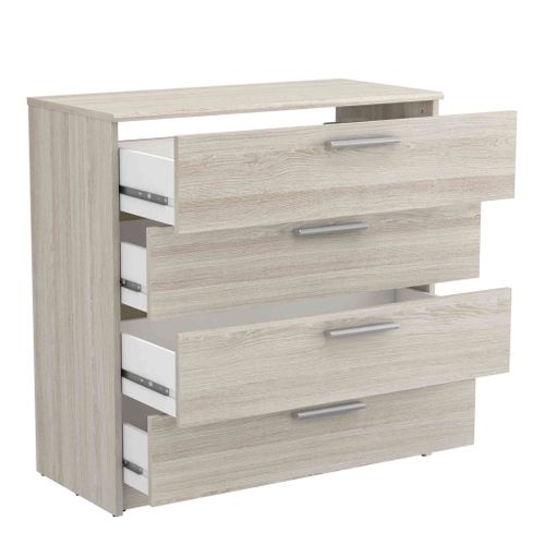 Commode 4 Tiroirs Bois Clair