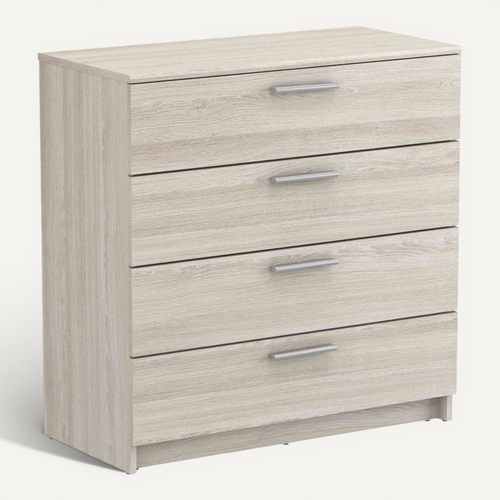 Commode 4 Tiroirs Bois Clair