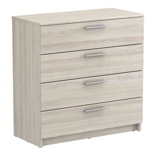 Commode 4 Tiroirs Bois Clair