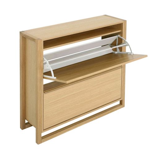 Meuble à Chaussures En Bois Massif Moins De 10 Paires