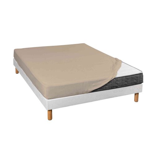 Drap Housse Coton Jersey Bonnet 30 (lot De 2) 80x190