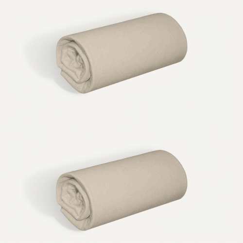 Drap Housse Coton Jersey Bonnet 30 (lot De 2) 80x190