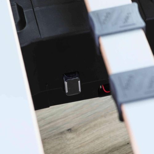 Sommier De Relaxation Électrique à Lattes Gris 80x200