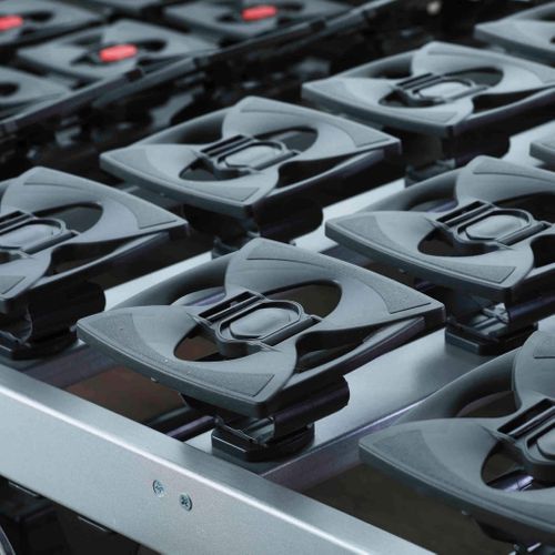 Sommier De Relaxation électrique à Plots Taupe 80x200