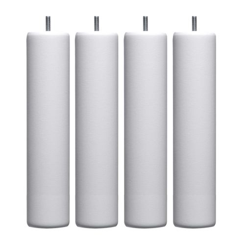 Pied Cylindrique Bois (lot De 4)