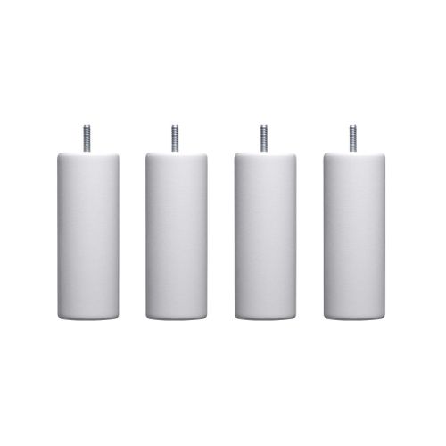 Pied Cylindrique Bois (lot De 4)