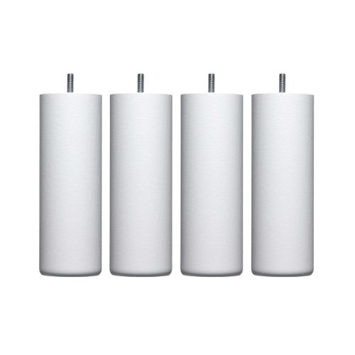 Pied Cylindrique Bois (lot De 4)