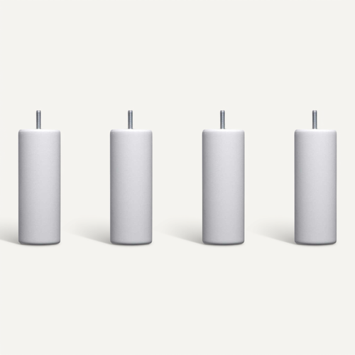 Pied Cylindrique Bois (lot De 4)