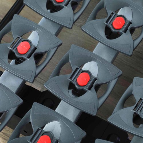 Sommier De Relaxation Électrique à Plots Gris 2x80x200