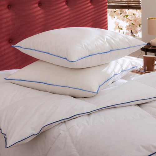 Pack Couette Prestige Hôtellerie 240x220 Et Oreiller 70% Duvet De Canard Anti-allergènes