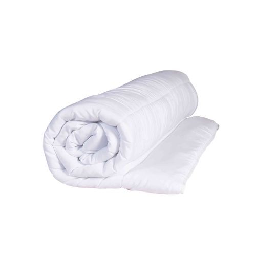Pack Couette Mi-saison + Oreillers Anti-punaise / Anti-insecte Moelleux Enveloppe Microfibre 260x240